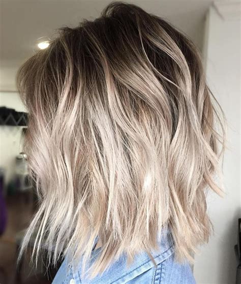 balayage hair blonde short|More.